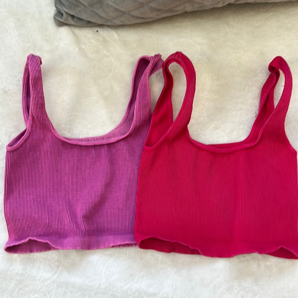 Copy-🌺free people happiness run square neck crop